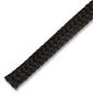 SLEEVING, BRAID, 100M PA666BK100C