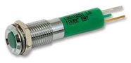 LED INDICATOR, 12V, GREEN 19010251