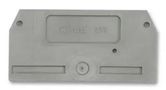 END PLATE, 10MM, GREY 284-325