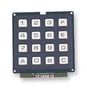 KEYPAD, 4X4 MATRIX, 0.02A, 24V, PLASTIC ECO.16250.06