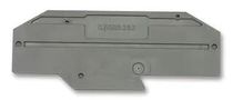 END PLATE, 2MM, GREY 282-334.