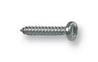 SCREW, POZI PAN, STEEL, BZP, #4X3/8 N40.375 PRSTABZ100-