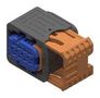 AUTOMOTIVE HOUSING, RCPT, 8POS 33341420