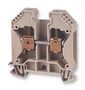 TERMINAL BLOCK, DIN RAIL, 2POS, 4AWG 102040 WDU16