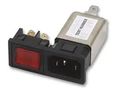 FILTER, INLET, IEC, 6A, DPST BZM27/A0620/59B