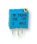 TRIMMER, POT, 100R, 23TURN, THD T93YB101KT20