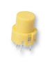 SWITCH, SPNO, ROUND, YELLOW D6R30LFS