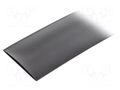 Heat shrink sleeve; 2: 1; 50.8mm; L: 0.15m; black; polyolefine ALPHA WIRE F2212IN-BK072