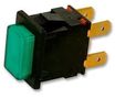 PUSHBUTTON SW, DPST, 16A, 250VAC H8353ABNAB