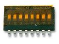DIP SW, SPST, 0.025A, 24V, SMD 1-1571983-3