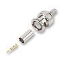 RF COAXIAL, BNC, STRAIGHT PLUG, 75OHM B1121E1-ND3G-6-75