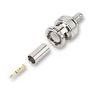 RF COAXIAL, BNC, STRAIGHT PLUG, 50OHM B1121E1-ND3G-5-50