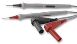 TEST LEAD SET, BLK, RED, 1M, 60V, 3A 6342