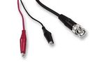 TEST LEAD, BNC TO 2X CROC CLIPS, 0.5M TEN01097