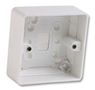 SURFACE BOX, 40MM, 1GANG K2031WHI