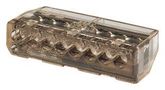 WIRE CONN, 8PORT, 20-12AWG, PUSH IN, BLK 30-090