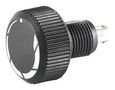 ROTARY POTENTIOMETER, 10K, 1W, CERMET P16NP103MAB15F4