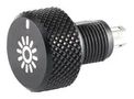 ROTARY POTENTIOMETER, 10K, 1W, CERMET P16NM103MAB15F5