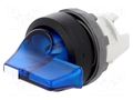 Switch: rotary; 22mm; Stabl.pos: 2; blue; MLB-1; IP66; prominent ABB M2SS5-11L