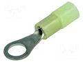 Tip: ring; M3; Ø: 3.2mm; 0.1÷0.5mm2; crimped; for cable; insulated JST FNGS3-0.5