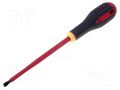 Screwdriver; insulated; slot; 6,5x1,2mm; Blade length: 150mm BAHCO SA.BE8255S