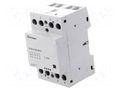 Contactor: 4-pole installation; 63A; 230VAC,230VDC; IP20; 22 FINDER 22.64.0.230.4610