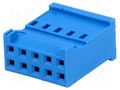 Connector: wire-board; plug; female; PIN: 10; HE14; for cable; 2x5 TE Connectivity 281839-5