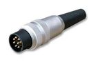 PLUG, DIN, STRAIGHT, 8WAY SV 81
