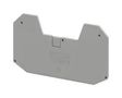 END COVER, 90.6 X 2.2 X 51.4MM, GREY 1329517