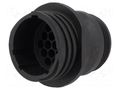 Connector: circular; plug; male; PIN: 16; w/o contacts; for cable TE Connectivity CPC-0-0183077-1