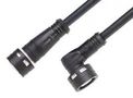 SENSOR CORD, 5P M12 RCPT-R/A PLUG, 1M 120401-0089