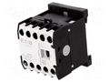 Contactor: 3-pole; NO x3; Auxiliary contacts: NC; 230VAC; 6.6A EATON ELECTRIC DILEEM-01-230VAC
