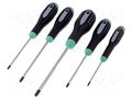 Kit: screwdrivers; Torx; Kind of handle: Ergo; 5pcs. BAHCO SA.BE9885