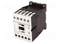 Contactor: 3-pole; NO x3; Auxiliary contacts: NO; 24VAC; 9A; DILM9 EATON ELECTRIC DILM9-10-24VAC