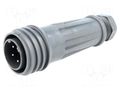 Connector: circular; plug; male; PIN: 5; 18A; 600V; EXPlora; IP68 BULGIN EXP-0921/05/P