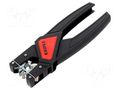 Stripping tool; 0.75÷2.5mm2; Wire: flat; 180mm; plastic KNIPEX KNP.1264180