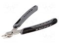 Pliers; side,cutting,precision; ESD; 125mm; without chamfer KNIPEX KNP.7813ESD