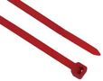 CABLE TIES 300 X 4.8MM RED, PK100 300 X 4.80MM RED