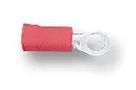 CRIMP TERMINAL, RING, 8MM, RED, PK100 FVWS1.25-8  (LF) K