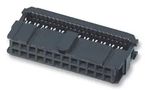 CONNECTOR, HEADER, IDC, 2.54MM, 26WAY 1658621-6
