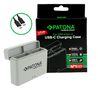 PATONA Premium Dual Charger charging box for DJI Osmo Action 3 4 and 5 incl. USB-C cable, PATONA 4241 4055655252300