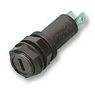 FUSE HOLDER, 5X20MM, SLOT KNOB, PANEL 3101.0020