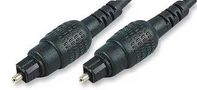 LEAD, OPTICAL, 5M, TOSLINK JR9907.5M D=4MM BLK