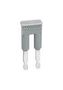 INSULATED JUMPER, 2POS, GRAY, TERM BLOCK 280-482