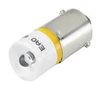 SINGLE LED LAMP, PB SW, BA9S, YEL, 28V 10-2513.1144