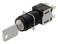 KEYLOCK SW, DPST-NO/NC, 5A, 250V, 3POS 51-378.F22D