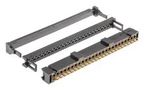 CONNECTOR HOUSING, RCPT, 50POS, 2.54MM HIF3BA-50D-2.54R(63)