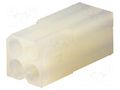 Connector: wire-wire/PCB; plug; male/female; PIN: 4; straight MOLEX MX-0309-1049