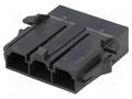 Connector: wire-board; plug; male; PIN: 3; Mini-Fit Sr; 600V; 10mm MOLEX MX-42818-0312