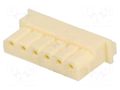 Connector: wire-board; plug; female; PIN: 6; A2506; 250V; UL94V-0 JOINT TECH NX2505-06PFS